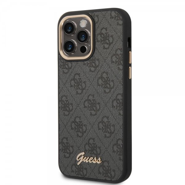 iPhone 14 Pro Max Kuori 4G Logo Musta