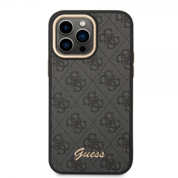 iPhone 14 Pro Max Kuori 4G Logo Musta
