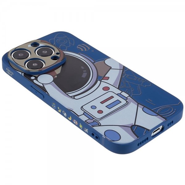 iPhone 14 Pro Max Kuori Astronaut Sininen Harmaa