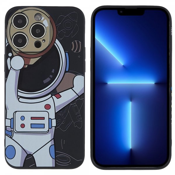 iPhone 14 Pro Max Kuori Astronaut Musta Harmaa