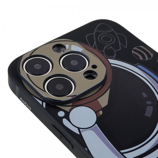 iPhone 14 Pro Max Kuori Astronaut Musta Harmaa