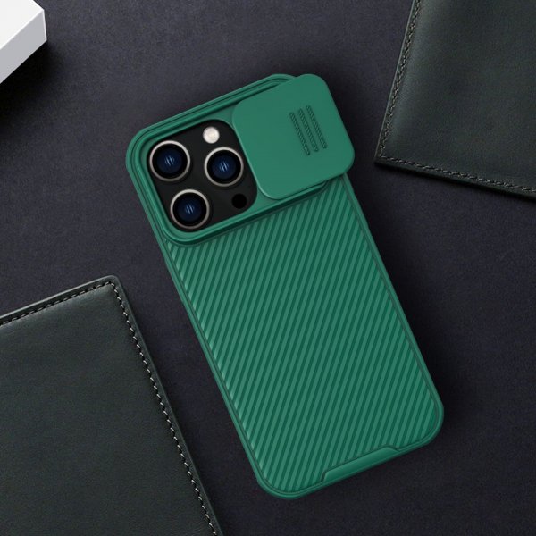 iPhone 14 Pro Max Kuori CamShield Vihreä