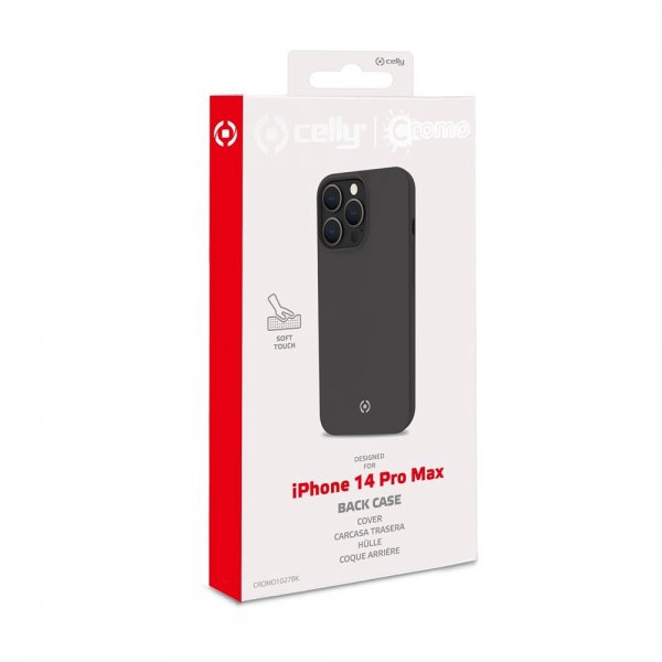 iPhone 14 Pro Max Kuori CROMO Musta