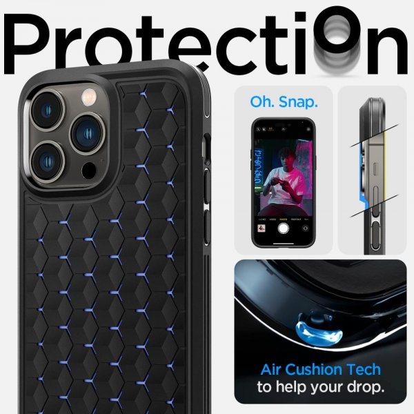 iPhone 14 Pro Max Kuori Cryo Armor Matte Black