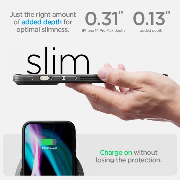 iPhone 14 Pro Max Kuori Cryo Armor Matte Black