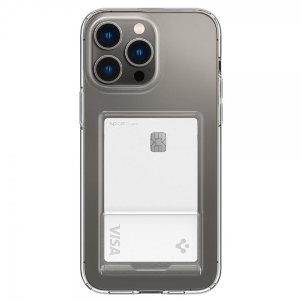 iPhone 14 Pro Max Kuori Crystal Slot Crystal Clear