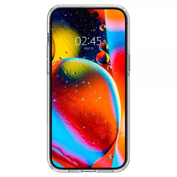 iPhone 14 Pro Max Kuori Crystal Slot Crystal Clear