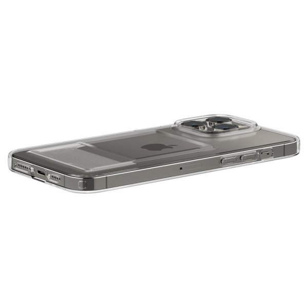 iPhone 14 Pro Max Kuori Crystal Slot Crystal Clear