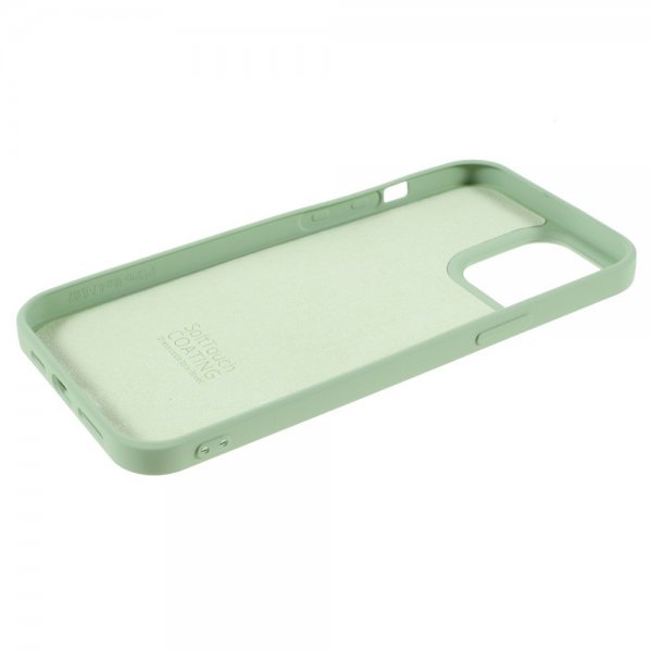 iPhone 14 Pro Max Kuori Liquid Silicone Vaaleanvihreä