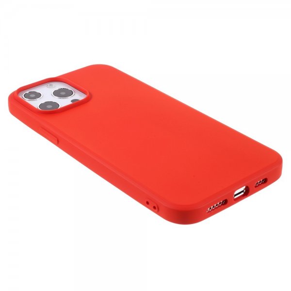 iPhone 14 Pro Max Kuori Liquid Silicone Punainen