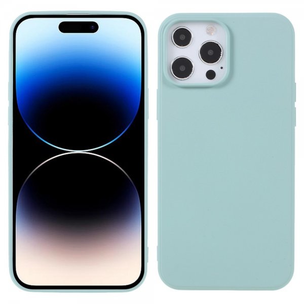iPhone 14 Pro Max Kuori Liquid Silicone Turkoosi