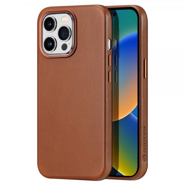 iPhone 14 Pro Max Kuori Naples Series MagSafe Vaaleanruskea