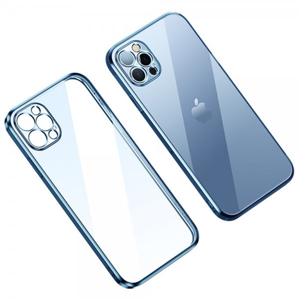 iPhone 14 Pro Max Kuori Pinnoitettu reuna Sininen