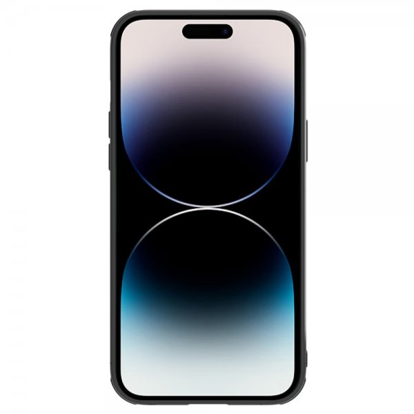 iPhone 14 Pro Max Kuori Synteettinen Kuitu Musta