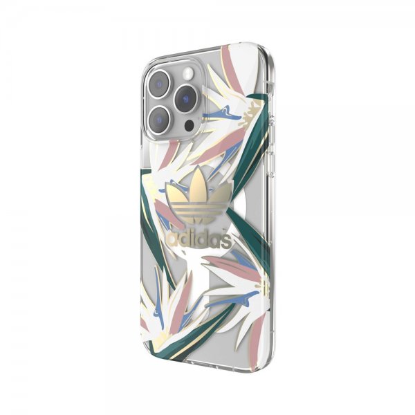 iPhone 14 Pro Max Kuori Trefoil Clear Case MagSafe Gold