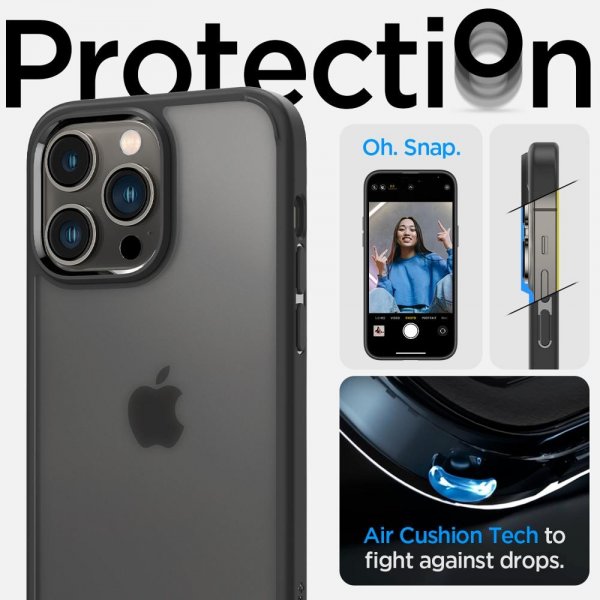 iPhone 14 Pro Max Kuori Ultra Hybrid Frost Black