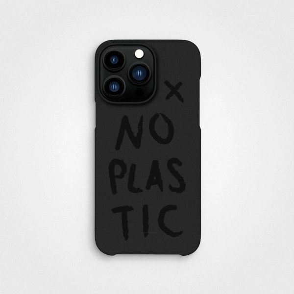 iPhone 14 Pro Max Kuori Kasvipohjainen No Plastic Charcoal Black