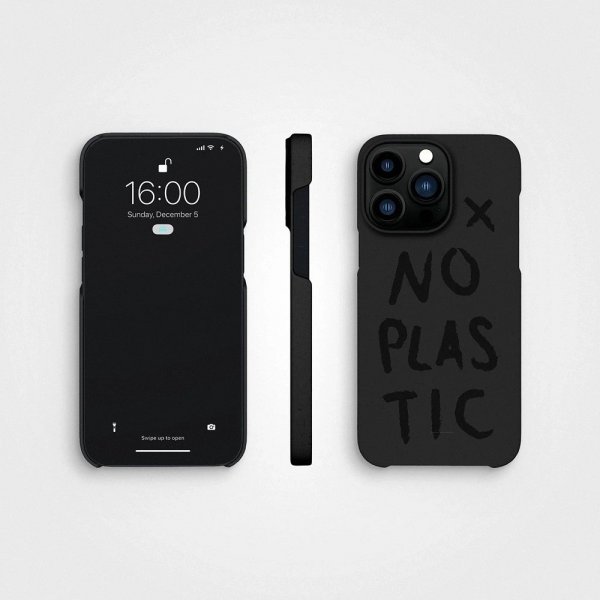 iPhone 14 Pro Max Kuori Kasvipohjainen No Plastic Charcoal Black