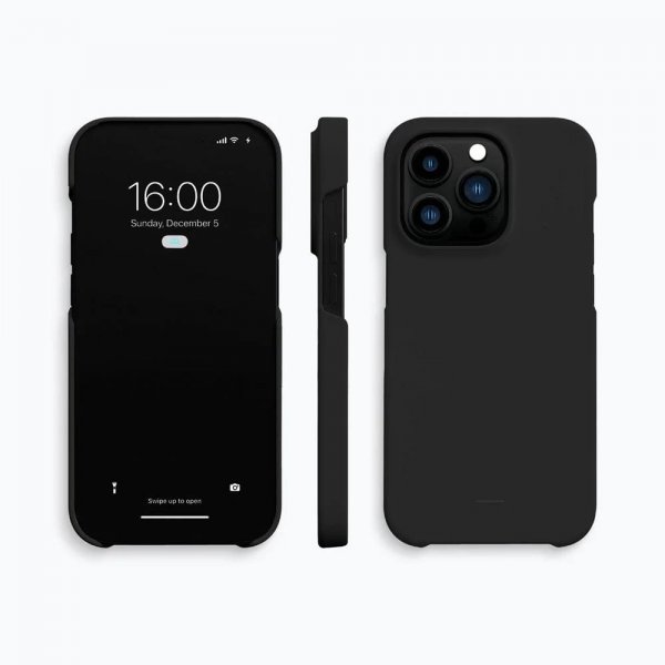 iPhone 14 Pro Max Kuori Kasvipohjainen Soft Charcoal Black