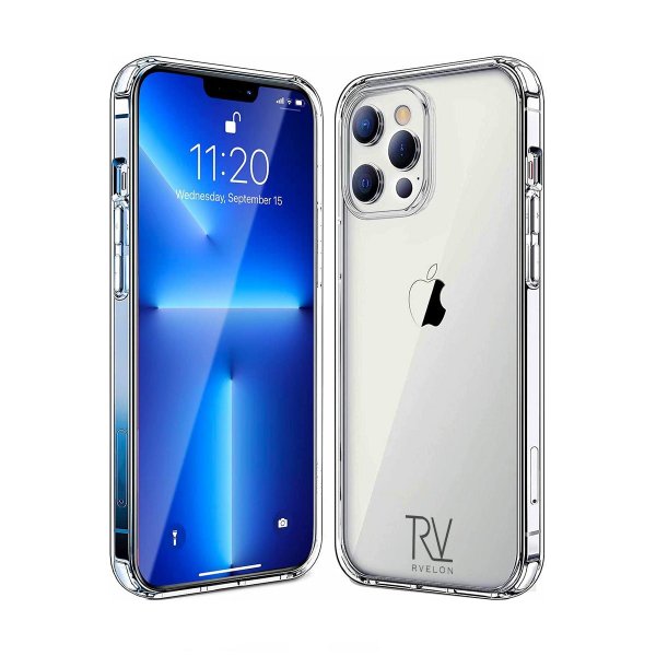 iPhone 14 Pro Max Kuori Iskunkestävä Läpinäkyvä