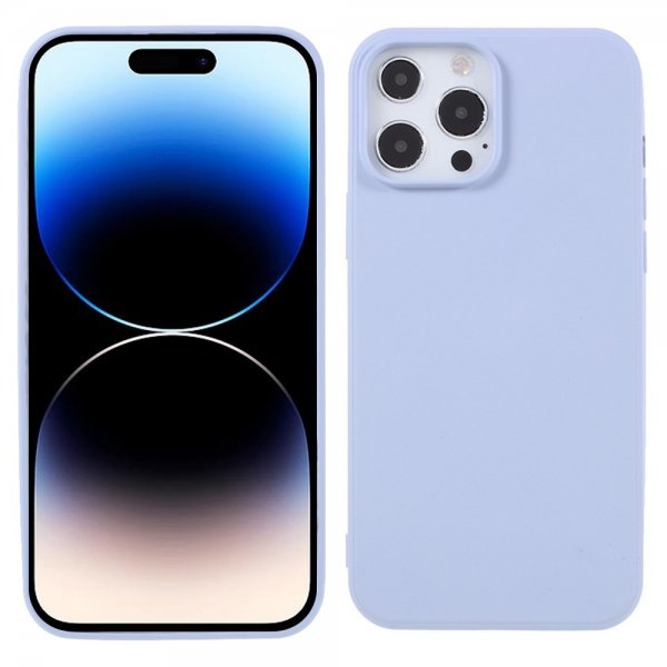 iPhone 14 Pro Kuori Liquid Silicone Violetti