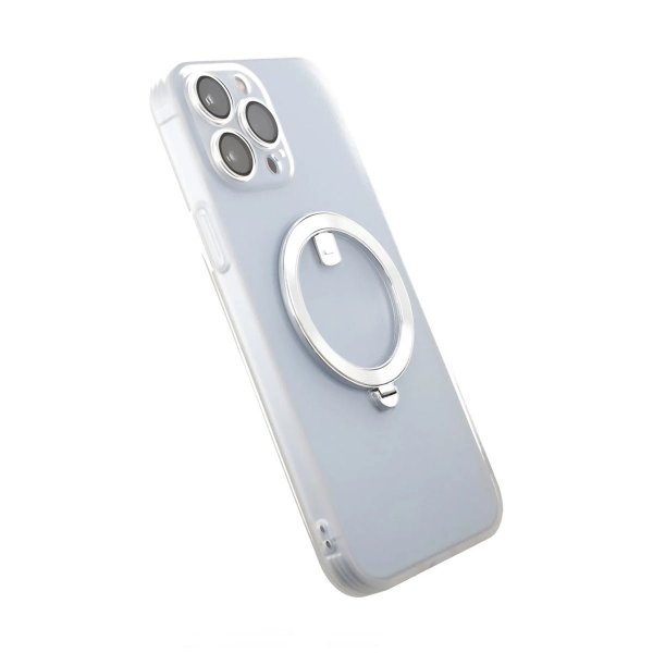 iPhone 14 Pro Kuori MagSafe Ring Valkoinen