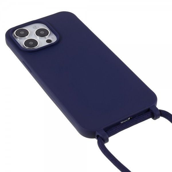 iPhone 14 Pro Kuori Hihnalla Sininen