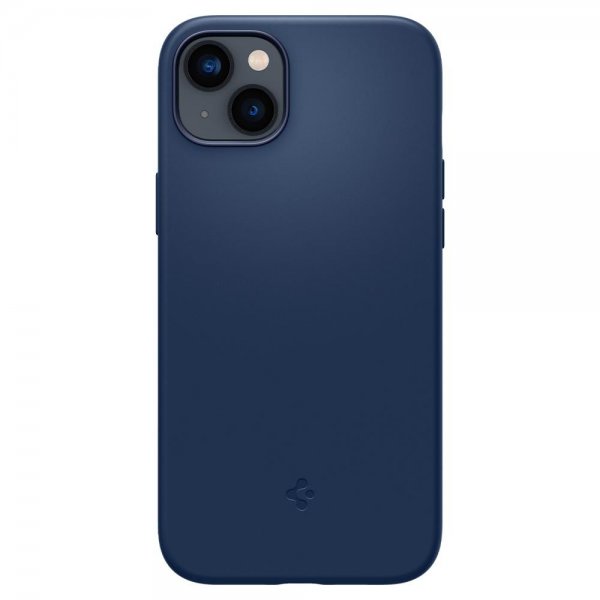 iPhone 14 Kuori Silicone Fit MagFit Navy Blue