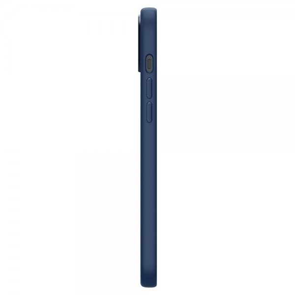 iPhone 14 Kuori Silicone Fit MagFit Navy Blue