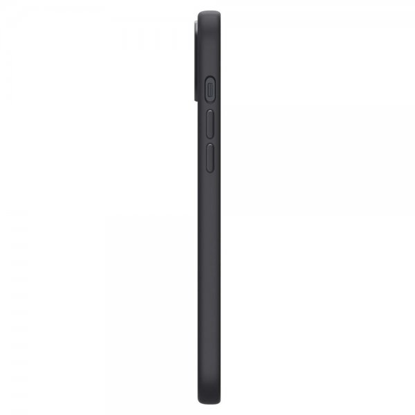 iPhone 14 Kuori Silicone Fit MagFit Musta