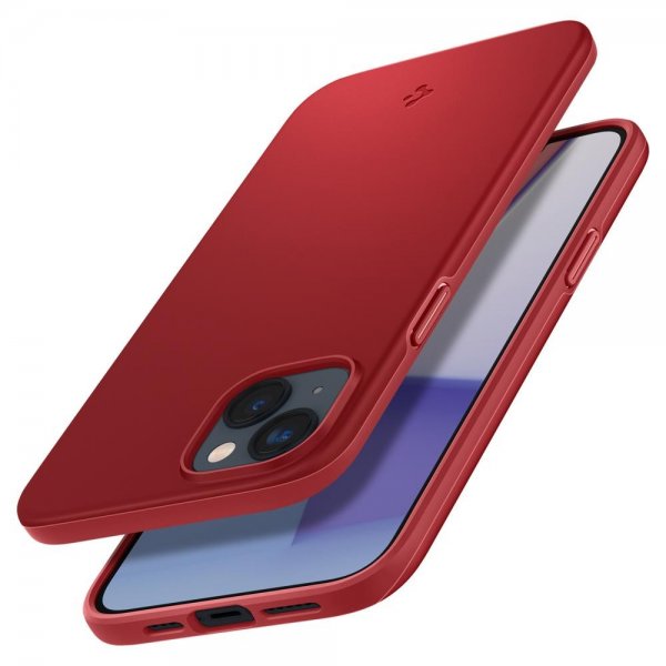 iPhone 14 Kuori Thin Fit Punainen