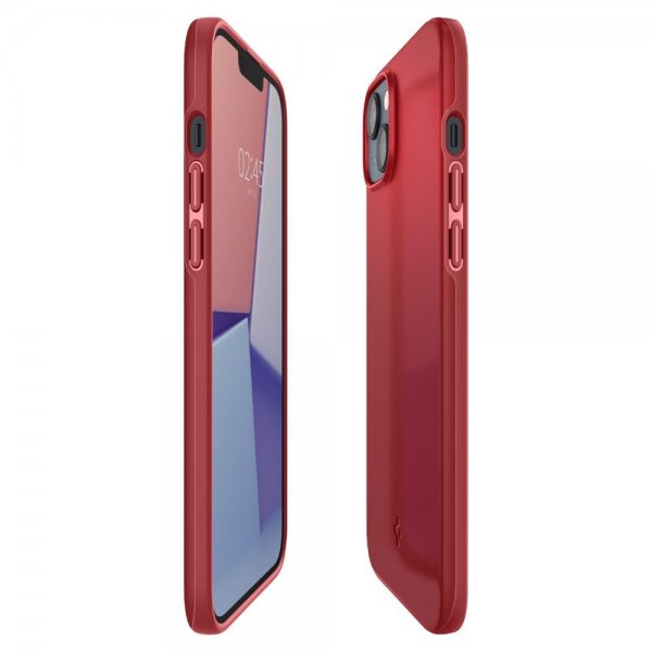 iPhone 14 Kuori Thin Fit Punainen