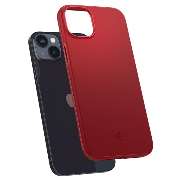 iPhone 14 Kuori Thin Fit Punainen