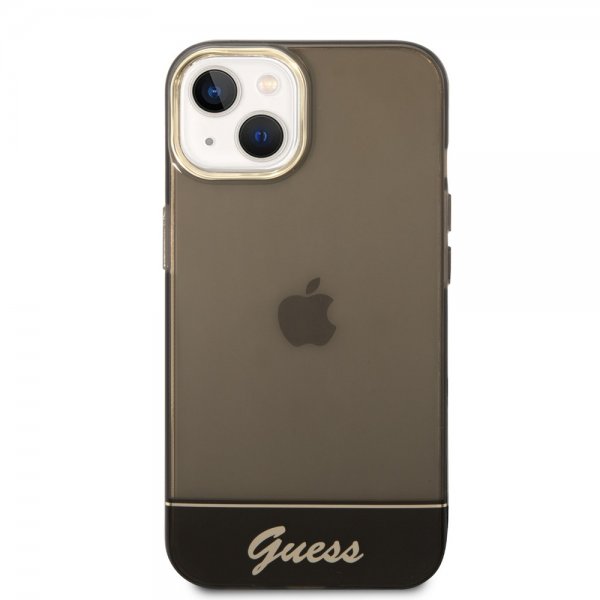 iPhone 14 Kuori Translucent Musta