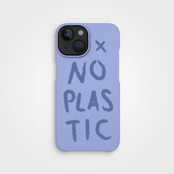 iPhone 14 Kuori Kasvipohjainen No Plastic Vista Blue