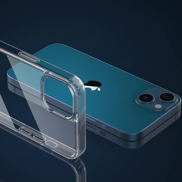 iPhone 14 Kuori TPU Läpinäkyvä