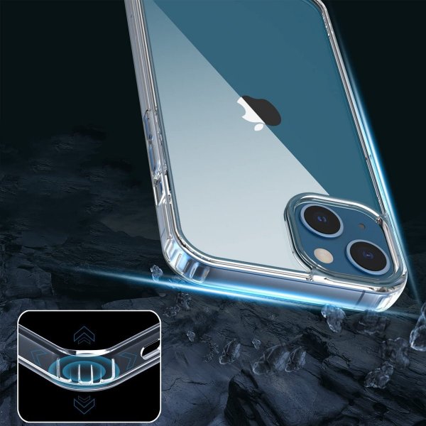 iPhone 14 Kuori TPU Läpinäkyvä