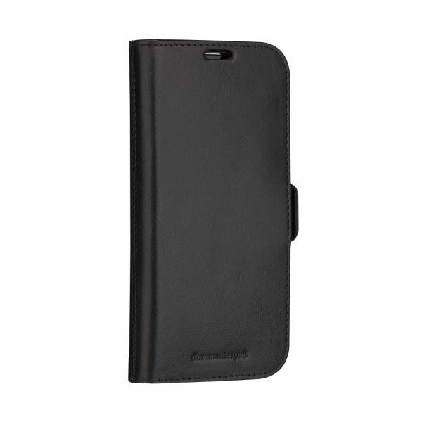 iPhone 13/14/15/16e/17e Kotelo Lynge Musta