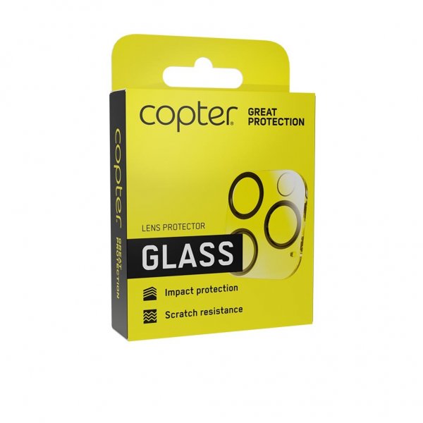 iPhone 15/iPhone 15 Plus Kameran suoja Exoglass Lens Protector