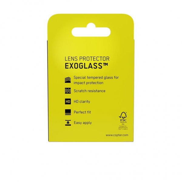 iPhone 15/iPhone 15 Plus Kameran suoja Exoglass Lens Protector