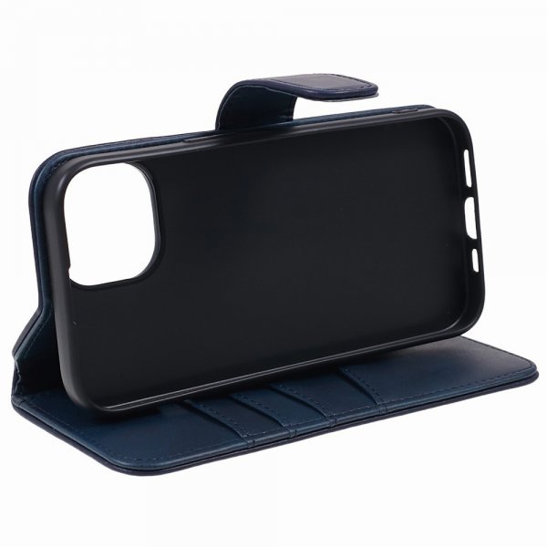 iPhone 15 Plus Kotelo Essential Leather Heron Blue