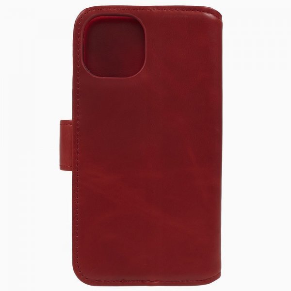 iPhone 15 Plus Kotelo Essential Leather Poppy Red