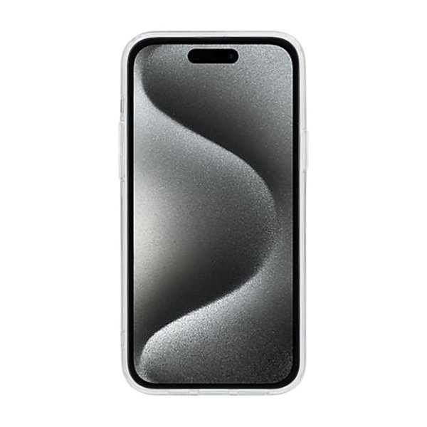 iPhone 15 Plus Kuori Kiertää Telinetoiminto Läpinäkyvä