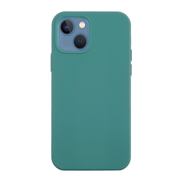 iPhone 15 Plus Kuori Silikoni Vihreä