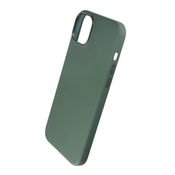 iPhone 15 Plus Kuori Silikoni MagSafe Vihreä