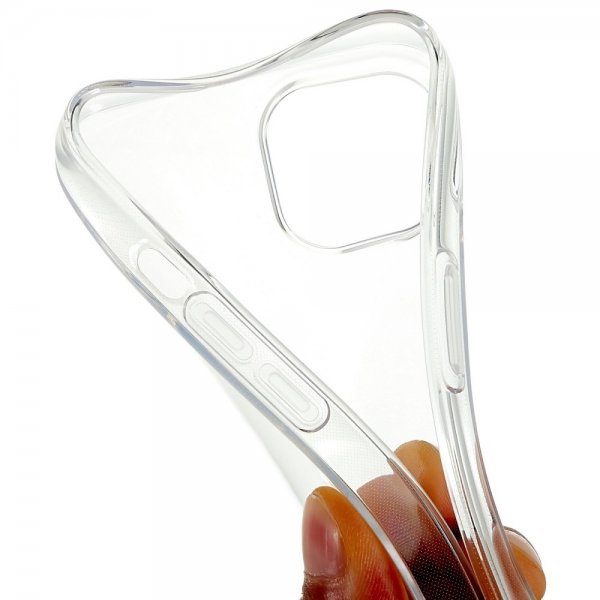 iPhone 15 Plus Kuori Feather Series Läpinäkyvä