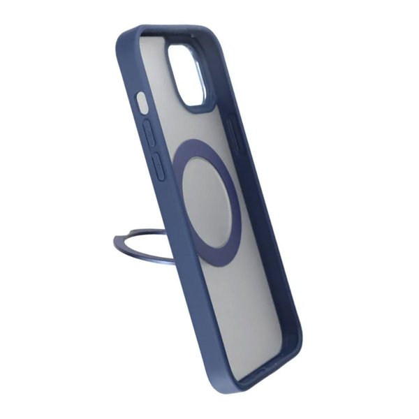 iPhone 15 Plus Kuori Kiertää Telinetoiminto Sininen