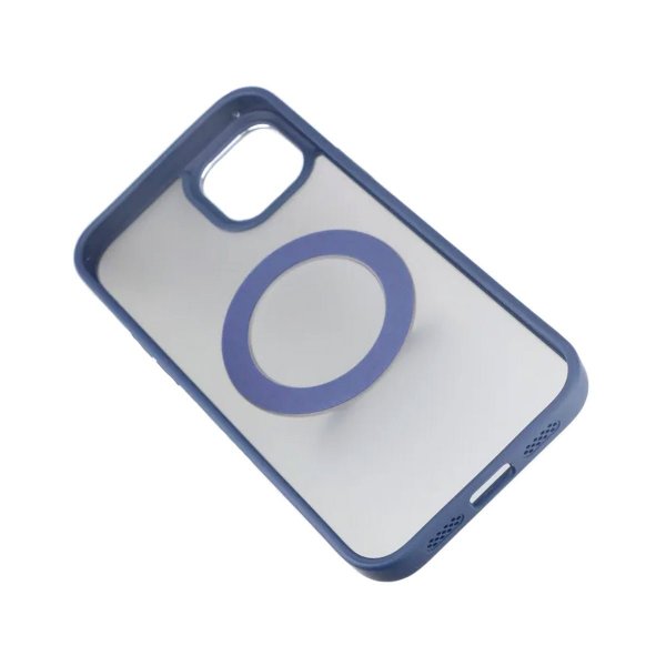 iPhone 15 Plus Kuori Kiertää Telinetoiminto Sininen