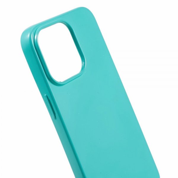 iPhone 15 Pro Max Kuori Jelly Glitter Syaani