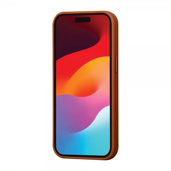 iPhone 13/14/15/16e/17e Kuori Roskilde MagSafe Tan